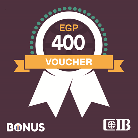EGP 400 BONUS E-Voucher