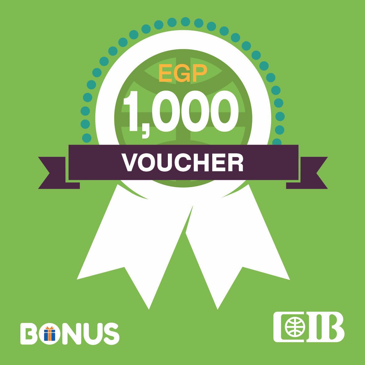 EGP 1000 BONUS E-Voucher