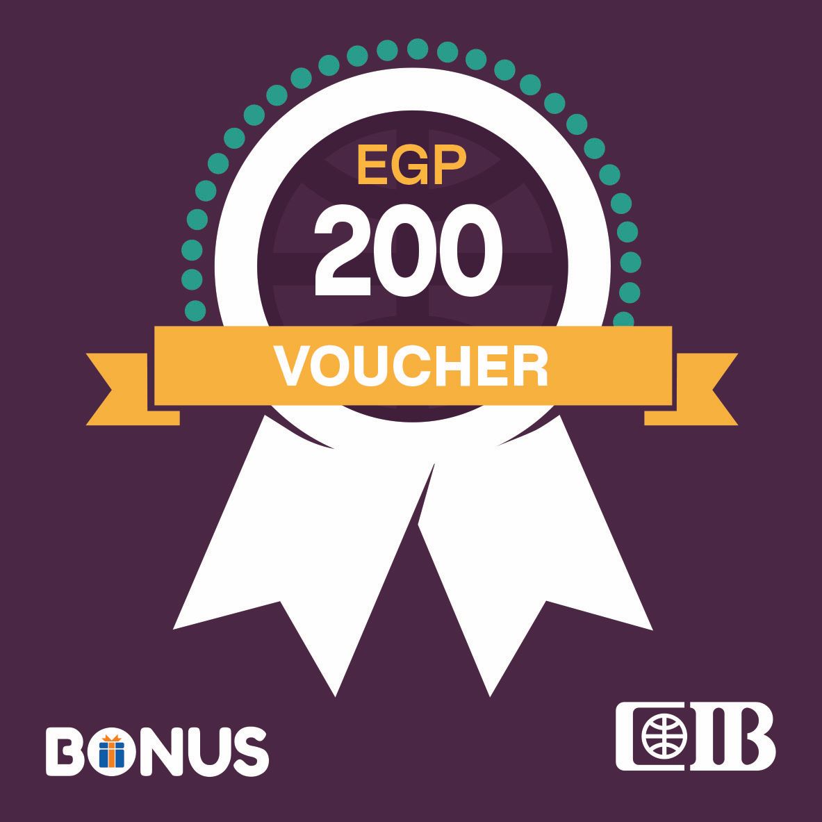 EGP 200 BONUS E-Voucher